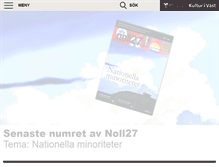 Tablet Screenshot of kulturivast.se